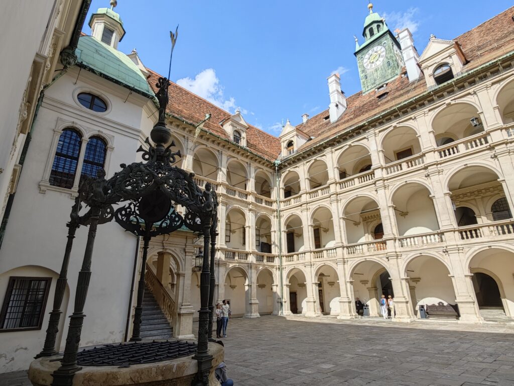 Der Innenhof des Landhaus Graz