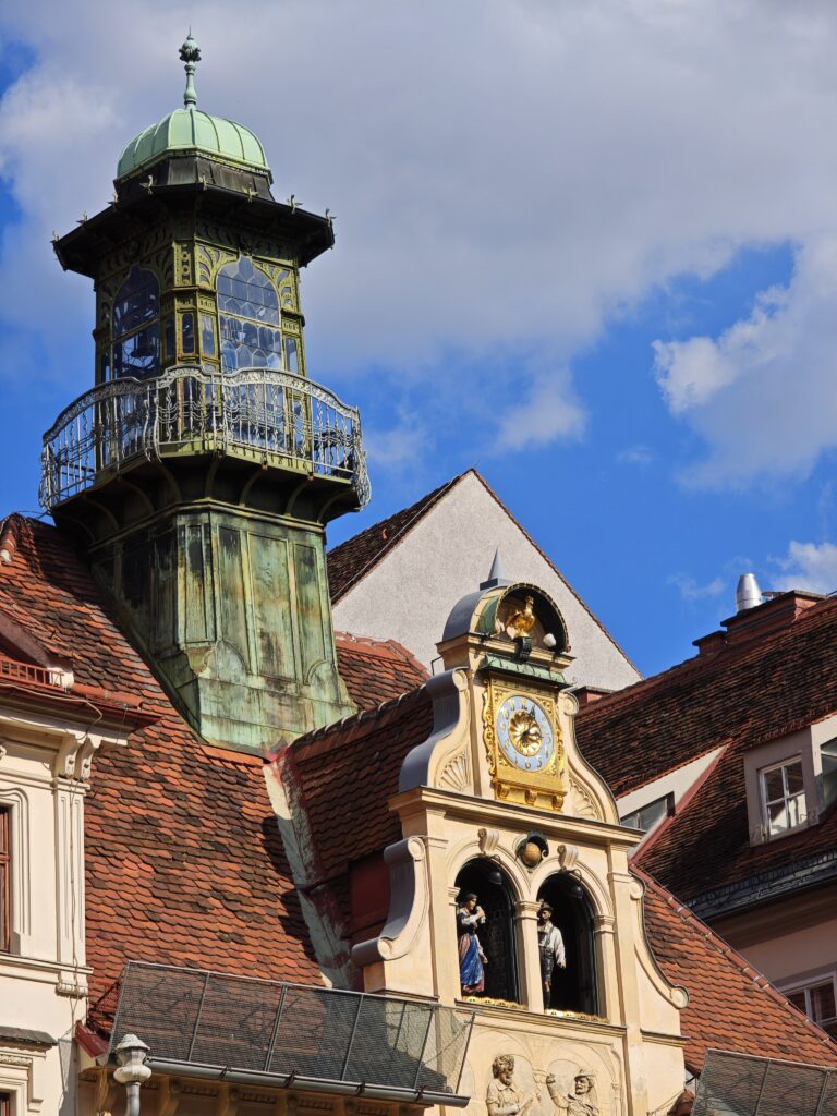 Das berühmte Grazer Glockenspiel